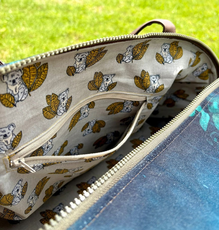 Sac de voyage - "Veilleur Nocturne" - Edition Prestige en Velours lisse