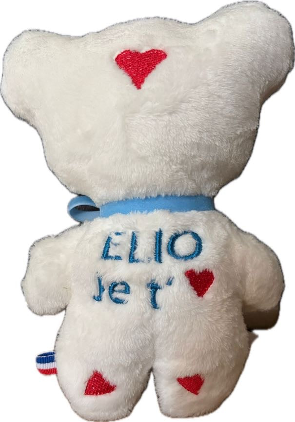 L'ours Balour Blanc d'Elio