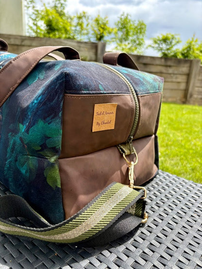 Sac de voyage - "Veilleur Nocturne" - Edition Prestige en Velours lisse