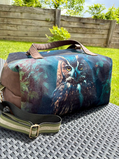 Sac de voyage - "Veilleur Nocturne" - Edition Prestige en Velours lisse
