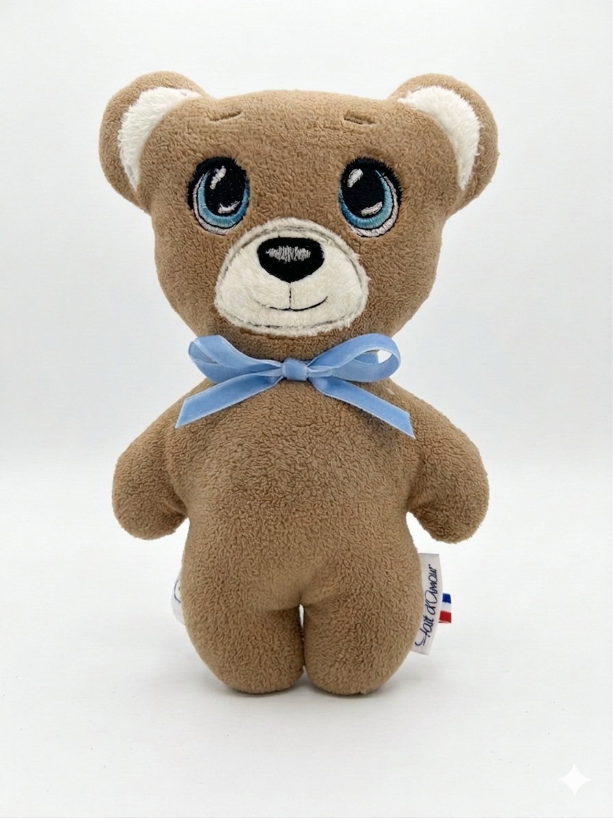 L'ours Balour Brun – Charme Authentique et Douceur Câline ❤️