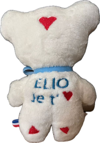 L'ours Balour Blanc d'Elio