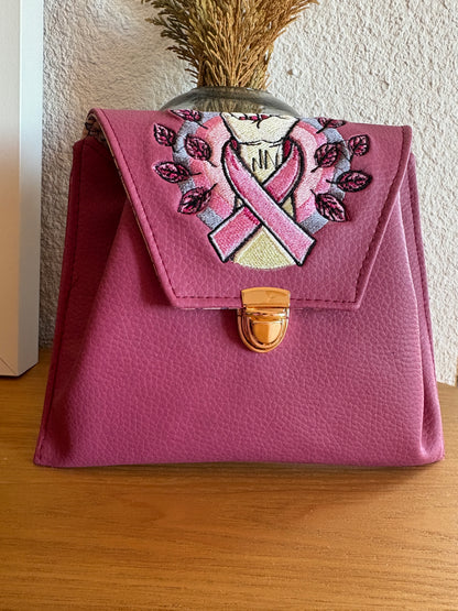 Pochette AELINA Solidaire "Force & Espoir" – Collection Octobre Rose